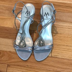Silver heels